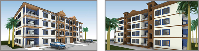American Village condominium renderings